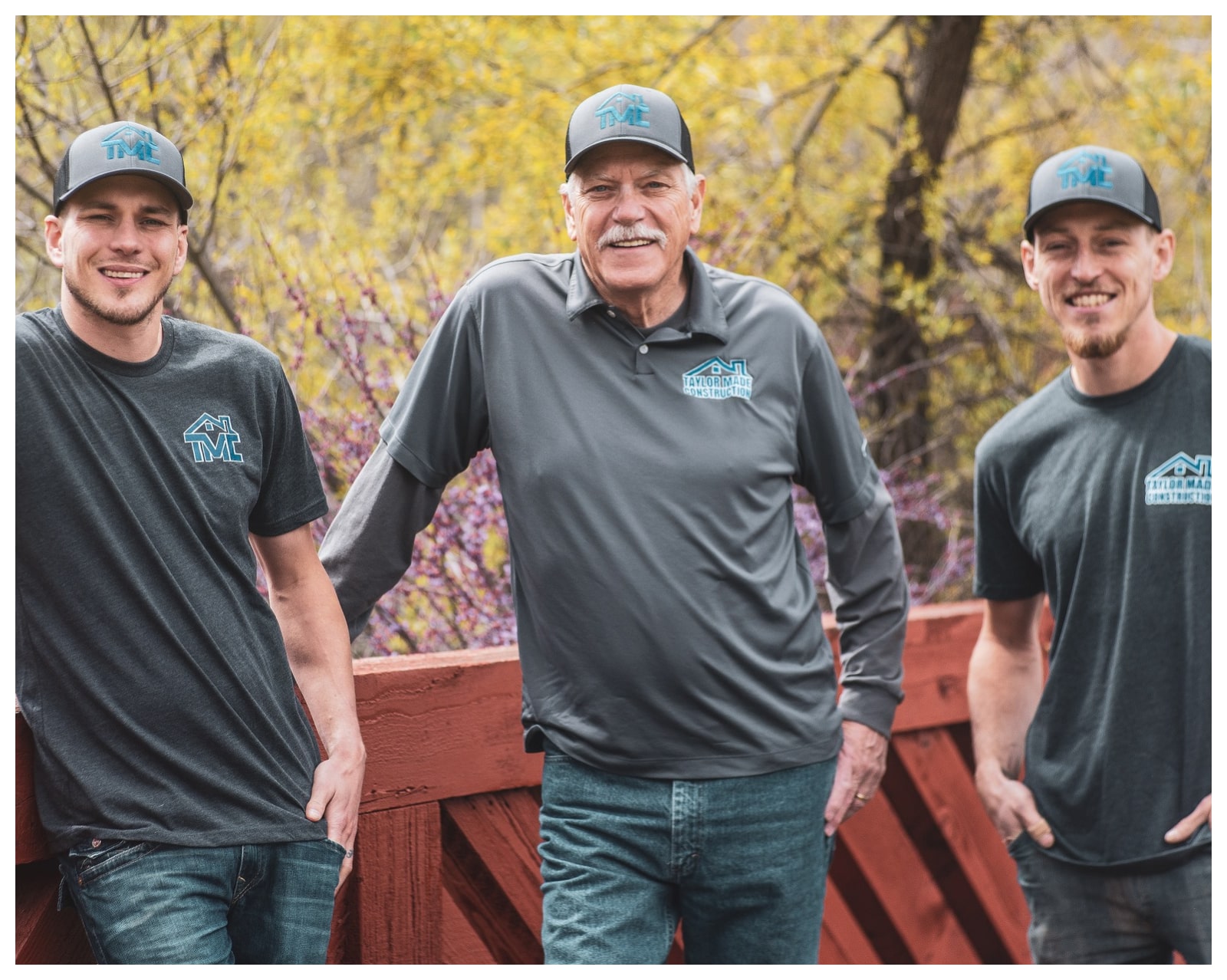 Owner of Taylor Made Construction with two team members