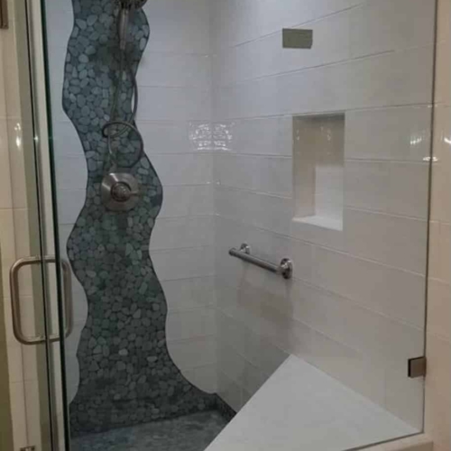 updated shower