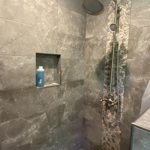 updated shower